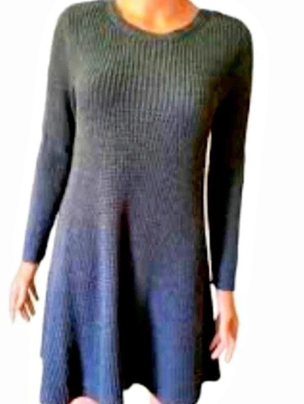 Romeo & Juliet Blue sweater dress knee length S